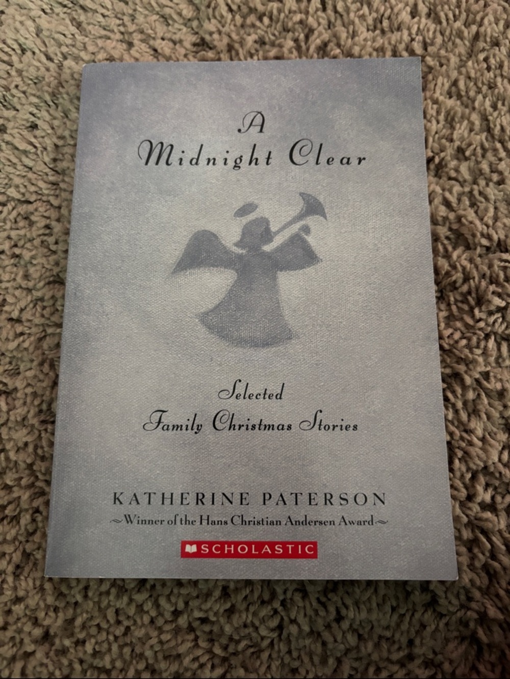 Scholastic Soft Blue 'A Midnight Clear' by Katherine Paterson